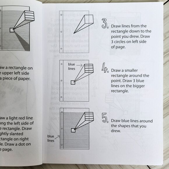 Drawing for Kids: How to Draw Cool Things, Stuff, Optical Illusions, 3D Ltr 3in1 - Picture 6 of 9